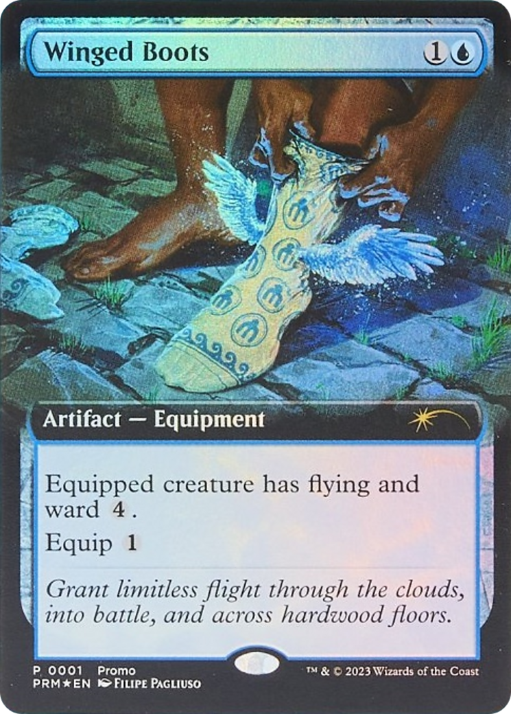 Winged Boots (MEDIA-2023-7) - rare - Foil