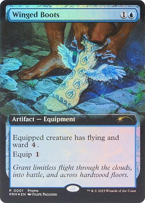 Winged Boots (MEDIA-2023-7) - rare - Foil