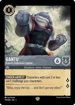 Gantu - Galactic Federation Captain (178/204) - Legendary - Cold Foil