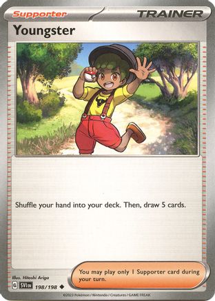 Youngster (198/198) - SSVBS  - Uncommon - Reverse Holofoil