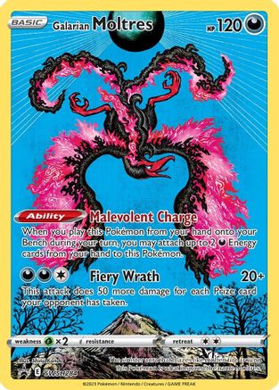 Galarian Moltres (SWSH284) - SSSPC  - Promo - Holofoil
