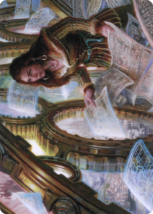 Cartographer's Survey // Cartographer's Survey (AVOW-051) - common (Borderless) - Foil