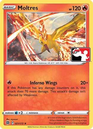 Moltres (021/172) - PPSC  - Rare