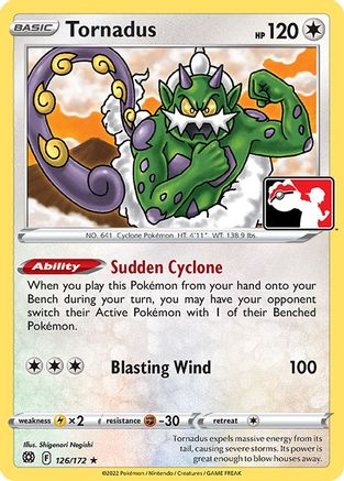 Tornadus (126) - PPSC  - Rare