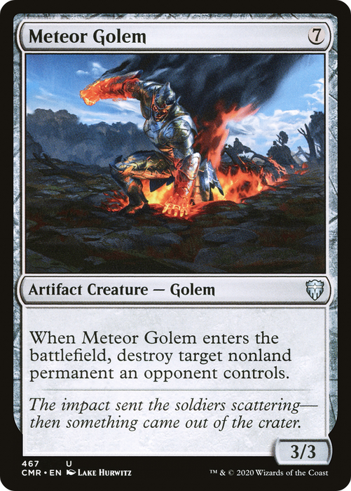 Meteor Golem (CMR-467) - uncommon