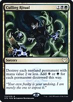 Culling Ritual (PRE-172S) - rare - Foil