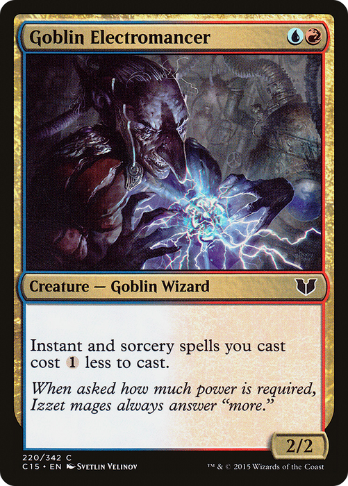 Goblin Electromancer (C15-220) - common