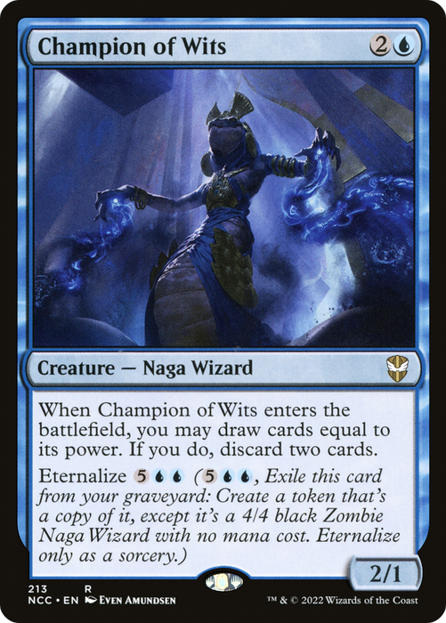 Champion of Wits (NCC-213) - rare