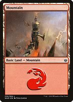 Mountain (WAR-259) - common - Foil