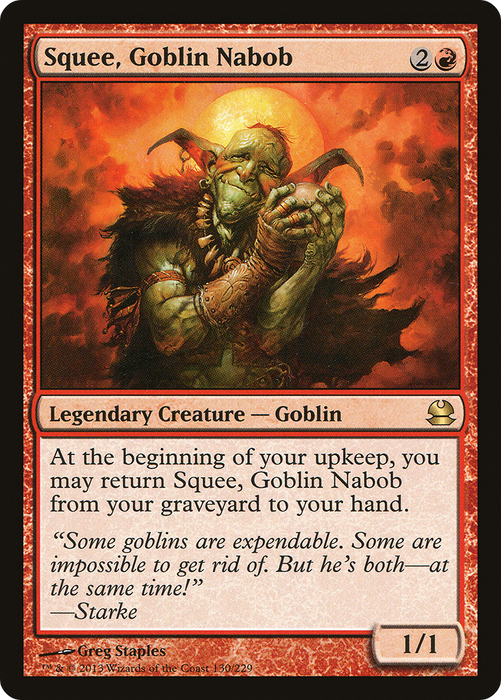 Squee, Goblin Nabob (MMA-130) - rare - Foil