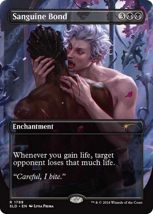 Sanguine Bond (SLD-1799) - rare (Borderless)