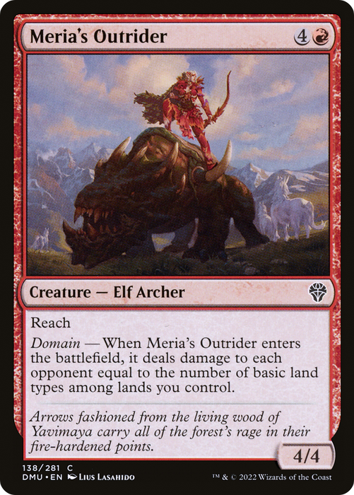 Meria's Outrider (DMU-138) - common