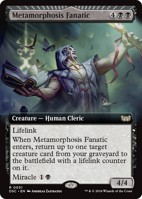 Metamorphosis Fanatic (DSC-051) - rare: (Extended Art, miracle)