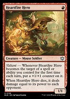 Heartfire Hero (BLB-138) - uncommon - Foil