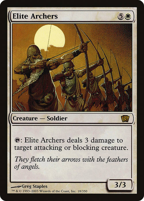 Elite Archers (8ED-18★) - rare - Foil
