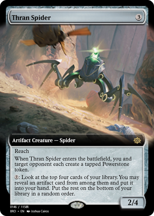 Thran Spider (PRM-105826) - rare