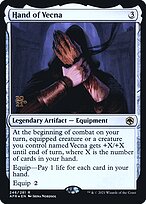 Hand of Vecna (PRE-246S) - rare - Foil
