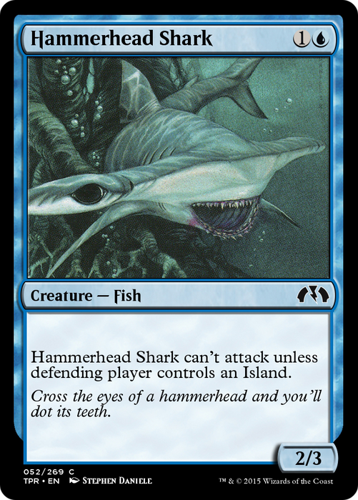 Hammerhead Shark (TPR-052) - common