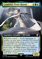 Galadriel, Elven-Queen (LTC-088) - mythic: (Extended Art) - Foil