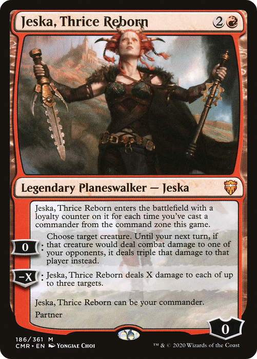 Jeska, Thrice Reborn (CMR-186) - mythic - Foil