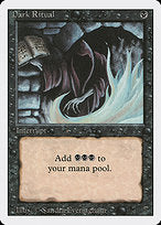 Dark Ritual (3ED-099) - common