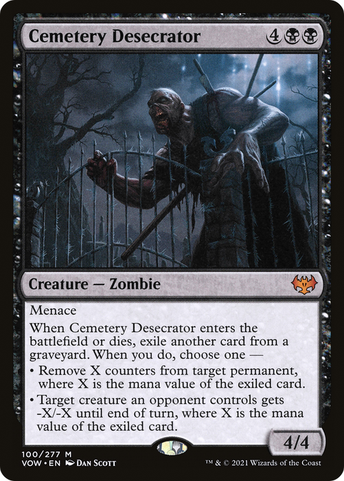 Cemetery Desecrator (VOW-100) - mythic