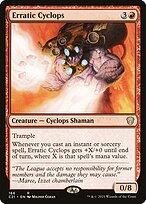 Erratic Cyclops (C21-166) - rare