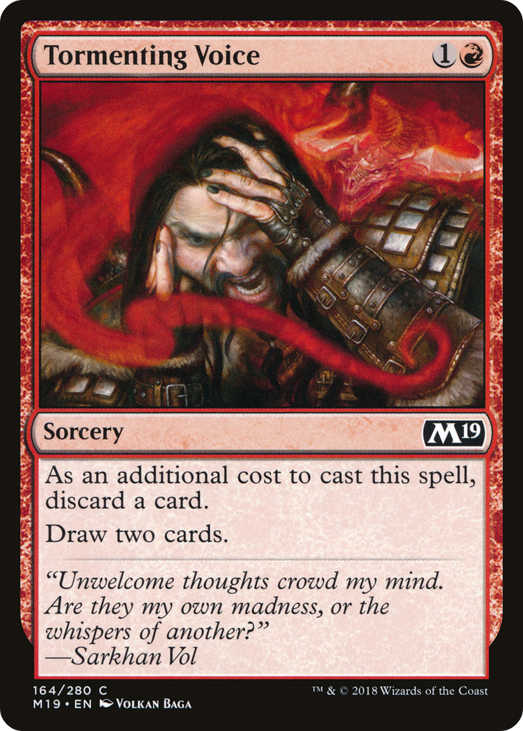 Tormenting Voice (M19-164) - common - Foil