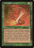 Sabertooth Cobra (MIR-238) - common