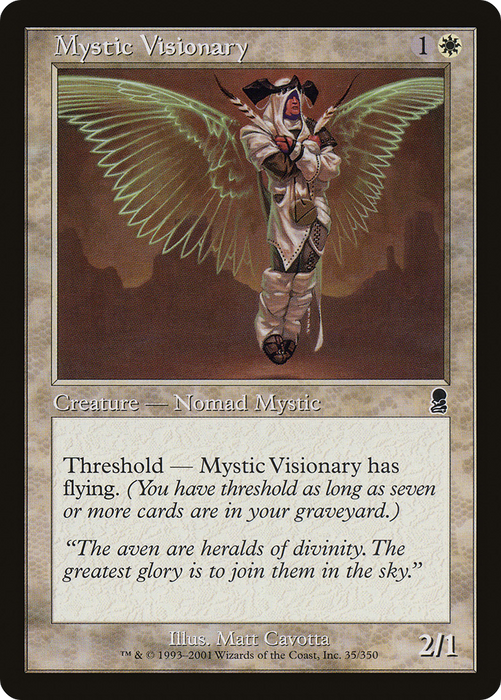 Mystic Visionary (ODY-035) - common - Foil