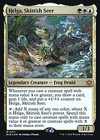 Helga, Skittish Seer (PRE-217S) - mythic - Foil