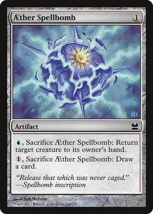 Aether Spellbomb (MMA-196) - common - Foil