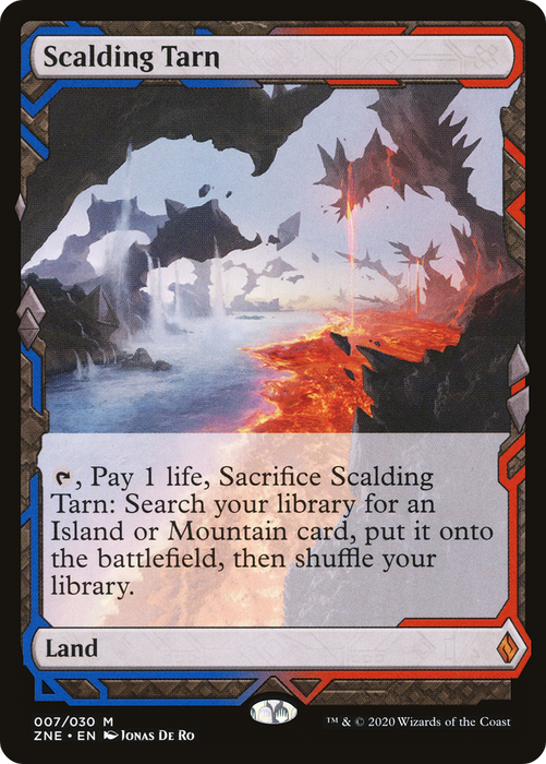 Scalding Tarn (ZNE-007) - mythic - Foil