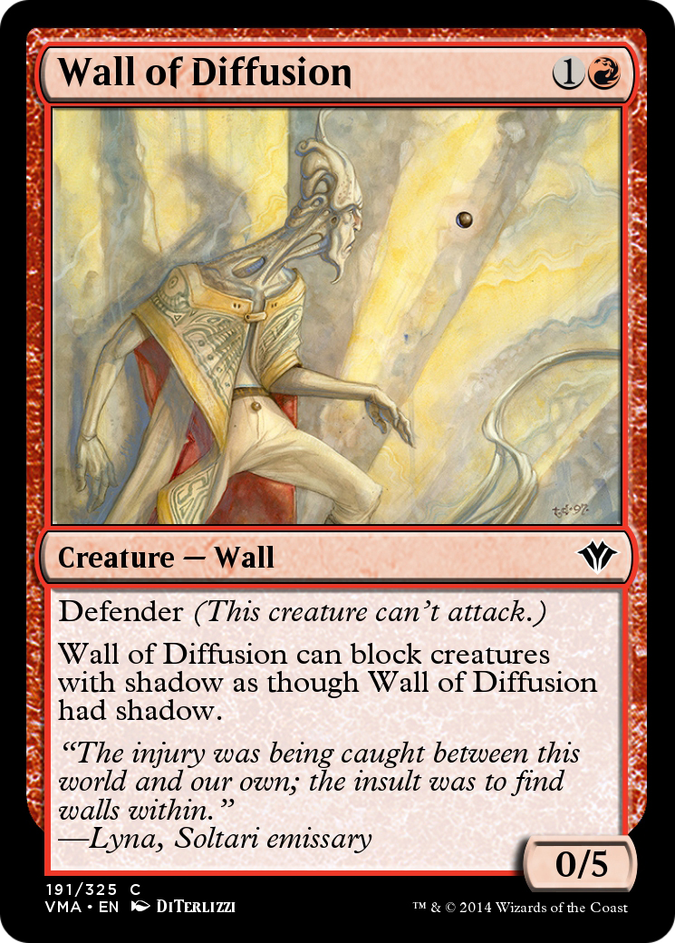 Wall of Diffusion (VMA-191) - common - Foil
