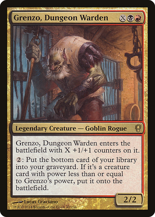 Grenzo, Dungeon Warden (CNS-047) - rare - Foil