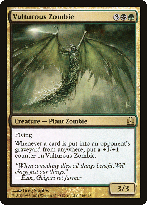 Vulturous Zombie (CMD-236) - rare