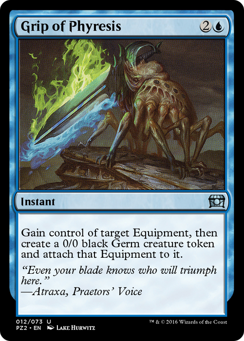Grip of Phyresis (PZ2-012) - uncommon - Foil