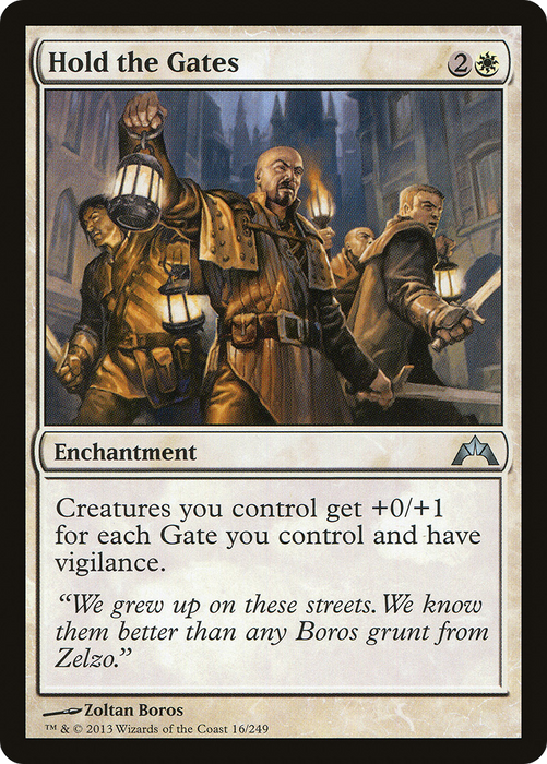 Hold the Gates (GTC-016) - uncommon