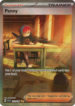 Penny (252/198) - SSVBS  - Special Illustration Rare - Holofoil