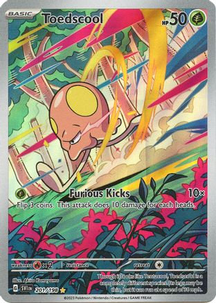 Toedscool (201/198) - SSVBS  - Illustration Rare - Holofoil