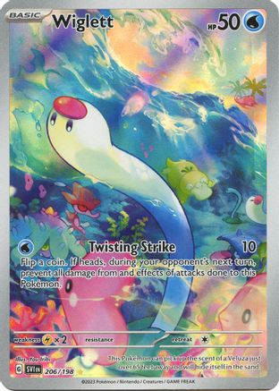 Wiglett (206/198) - SSVBS  - Illustration Rare - Holofoil