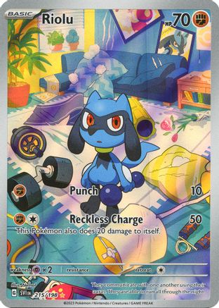 Riolu (215/198) - SSVBS  - Illustration Rare - Holofoil