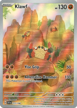 Klawf (217/198) - SSVBS  - Illustration Rare - Holofoil