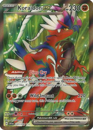 Koraidon ex (231/198) - SSVBS  - Ultra Rare - Holofoil