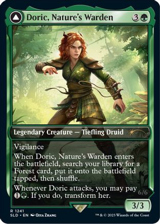 Casal, Lurkwood Pathfinder // Casal, Pathbreaker Owlbear (SLD-1241) - rare