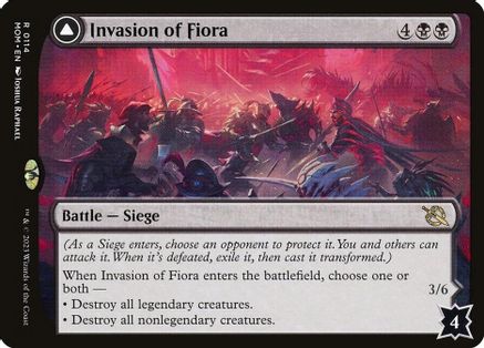 Invasion of Fiora // Marchesa, Resolute Monarch (MOM-114) - rare