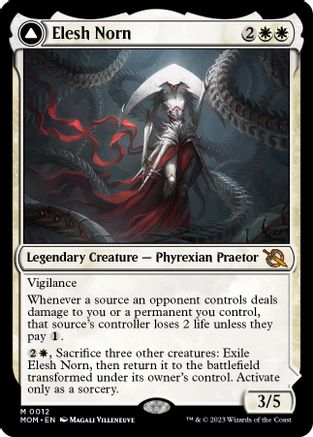Elesh Norn // The Argent Etchings (MOM-012) - mythic