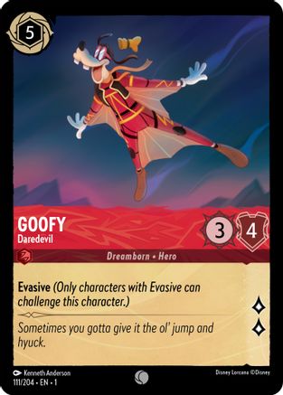 Goofy - Daredevil (111/204) - Common