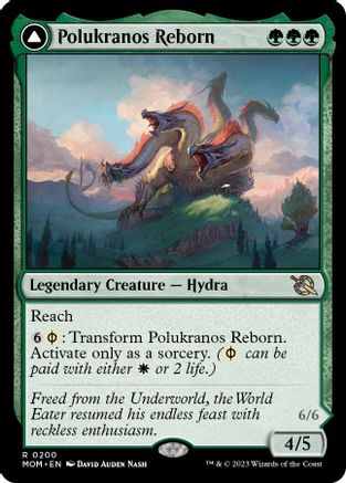 Polukranos Reborn // Polukranos, Engine of Ruin (MOM-200) - rare