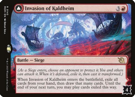 Invasion of Kaldheim // Pyre of the World Tree (MOM-145) - rare